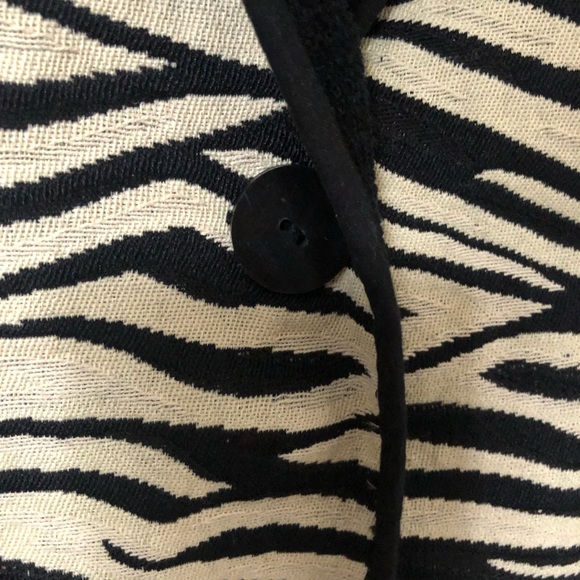 VTG New Identity Zebra blazer jacket (M) - Picture 5 of 11